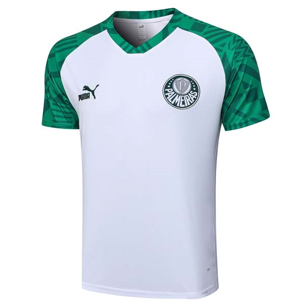 Trikot Entrainement Palmeiras 2023-24 Weiß Grün